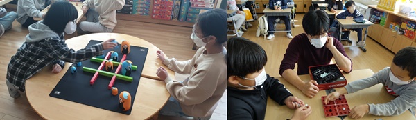 삼성초등학교는 1~6학년을 대상으로 놀이․체험․탐구 중심의 '수학놀이체험주간'을 운영했다. (사진=음성교육청)
