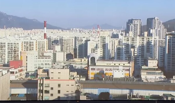 서울 북부지역의 아파트 단지. (nbn DB)