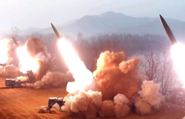 북한이 지난 9일 서해 방향으로 단거리 탄도미사일(SRBM)을 발사했다. (사진=조선중앙통신)