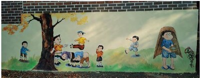 남평오룡마을 벽화